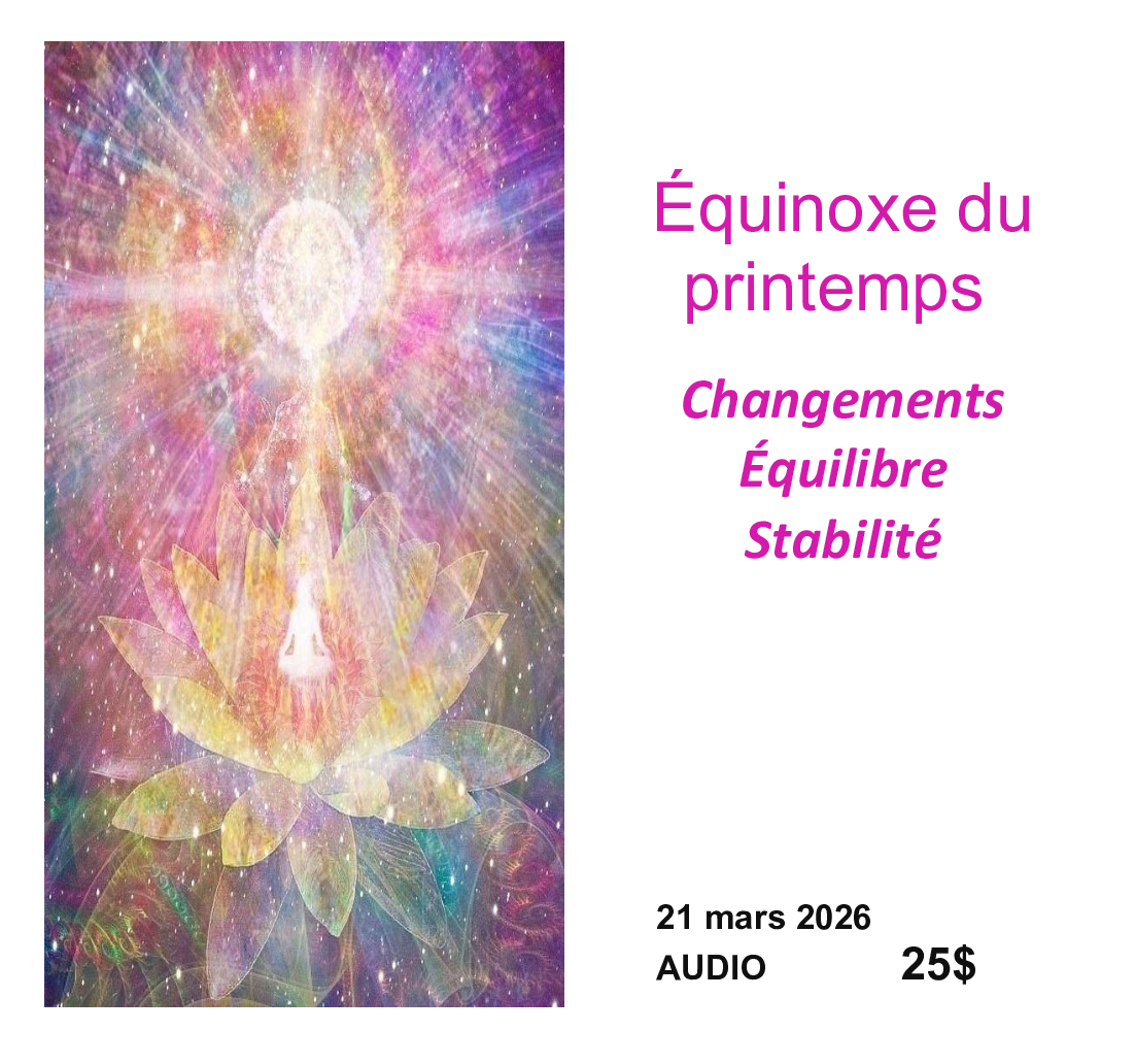 Équinoxe printemps 2026 AUDIO